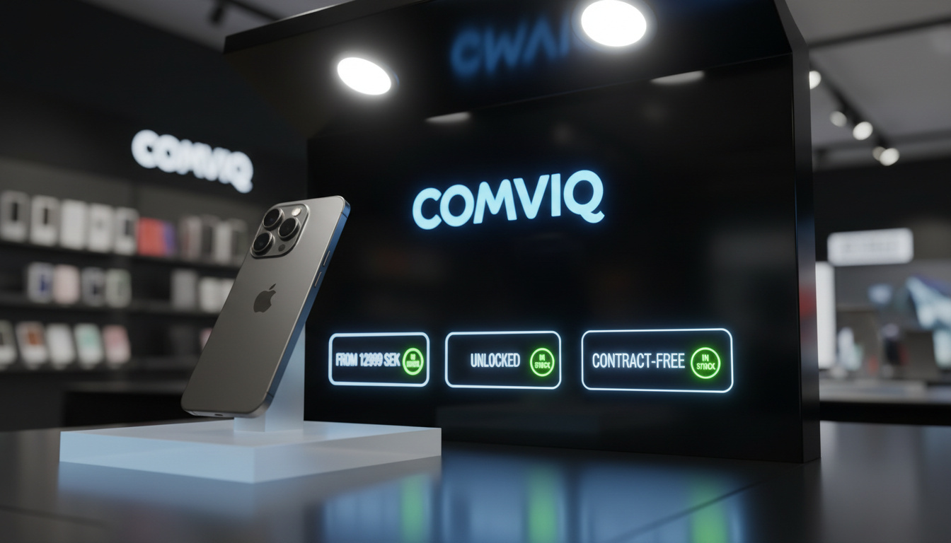 Comviq Reklam Comviq iPhone 16 Pro - Priser och tillgänglighet - Samtidsmagasin